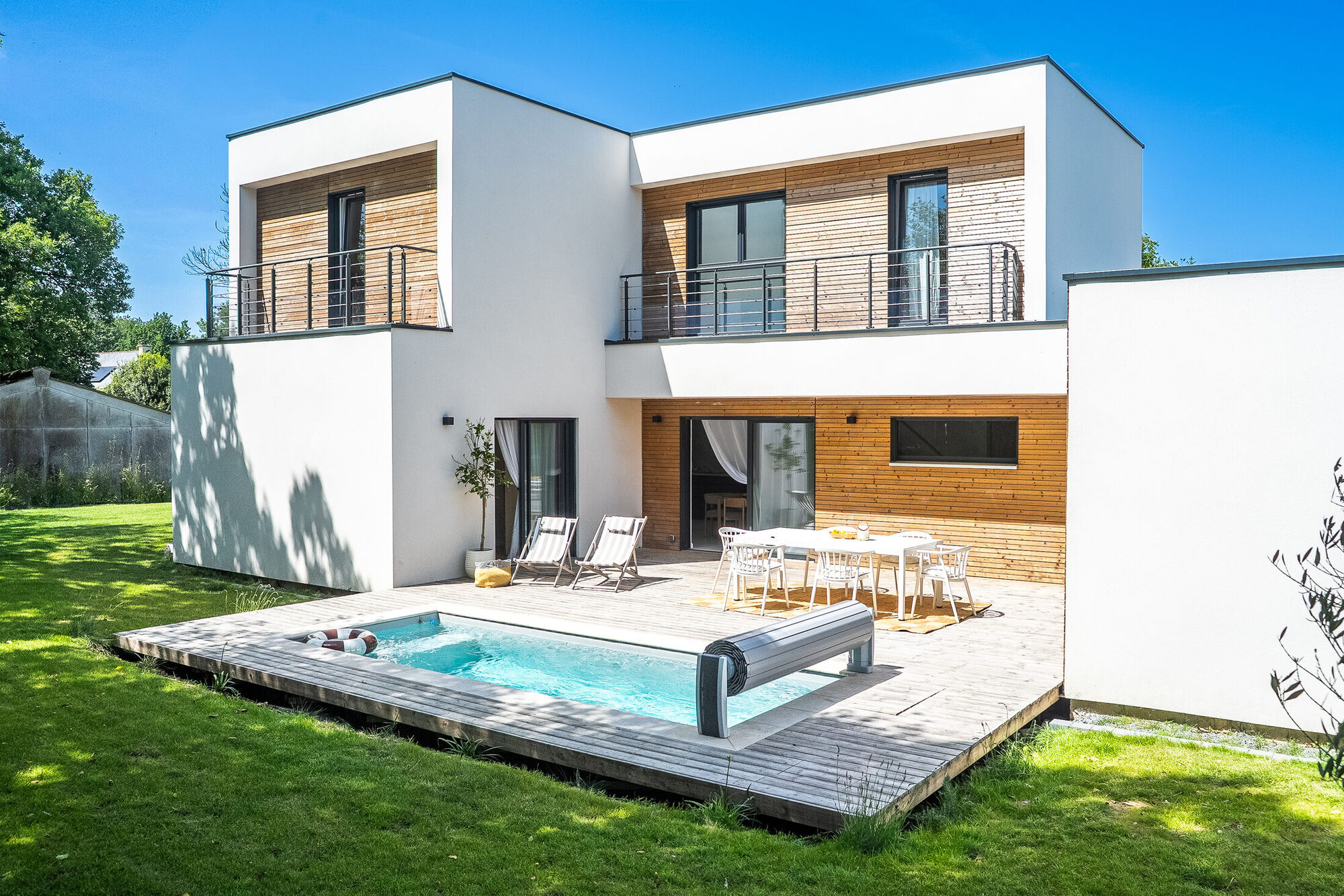Architecture contemporaine ossature bois